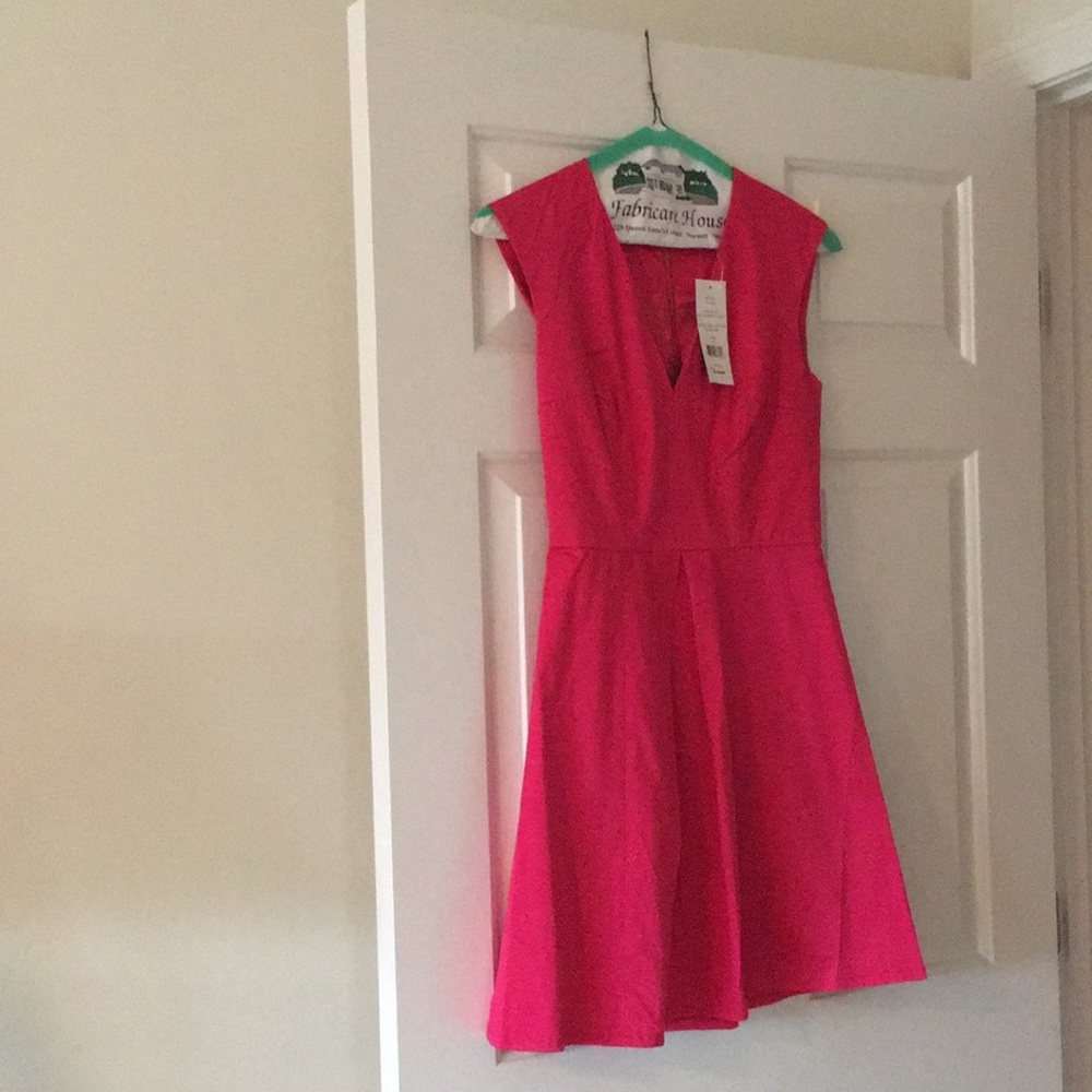 French Connection - pink - cotton dress